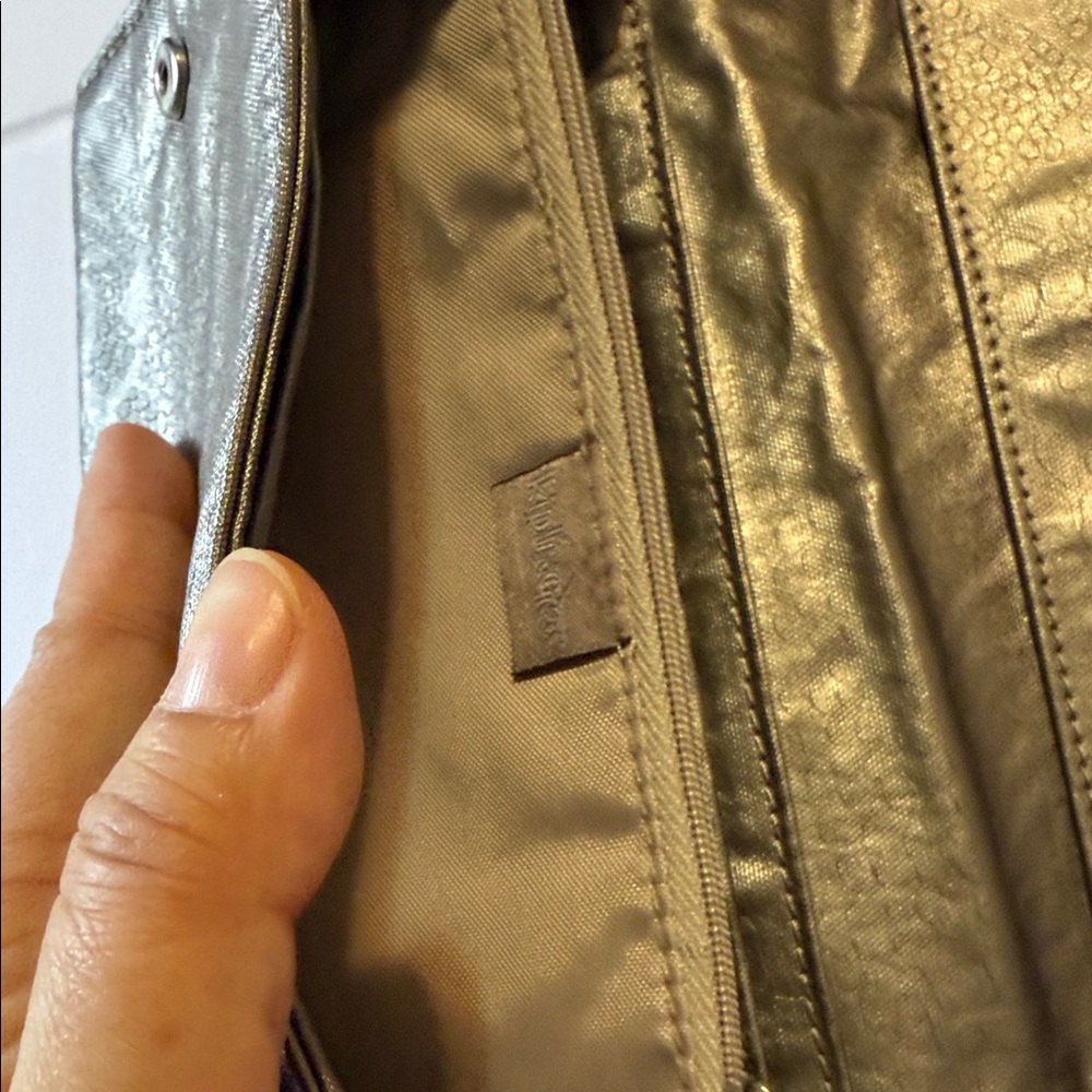 Kipling Bronze Wallet Crossbody (missing strap) - Picture 8 of 11
